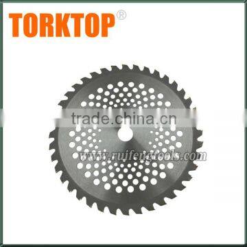 china supplier brush cutter spare parts 40 teeth Circular Carbide Saw Blade for grass cutting