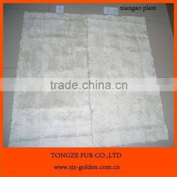 xianggao baby lamb fur plate with clear figure
