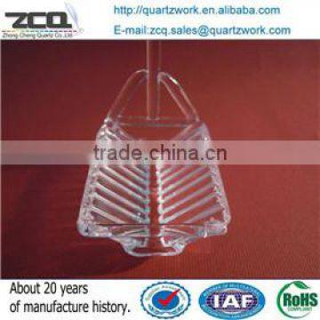 High Purity Transparent Quartz Rail boat