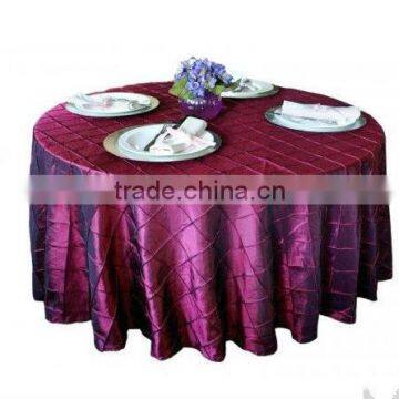 Chameleon pintuck tablecloth, banquet table cover,table linen/wedding table cloth                        
                                                Quality Choice