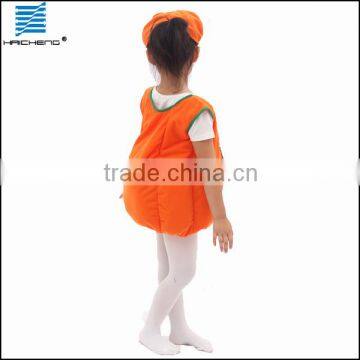 Cute Kids Christmas Party Stage Pumpkin Costumes