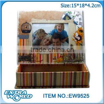 photo album wooden gift box with photo