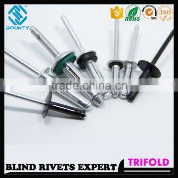 HIGH QUALITY FACTORY L/F HEAD TRI-BULB BLIND RIVETS FOR GLASS CURTAIN WALL photo-5