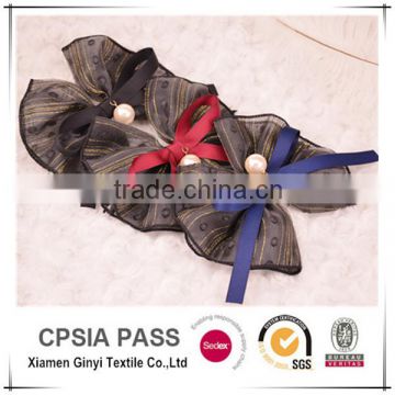 custom wholesale grosgrain hair ties for girls hair ribbons