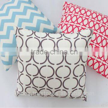 Printing chevron cushion cover, latest design pillow cover