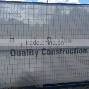 Shanghai Tongjie Outdoor Fence Mesh Banner / PVC Banner in Roll,Hem and Grommet Added photo-3