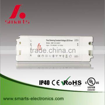 ac to dc 12w 350ma dimmable led lights driver waterproof IP40