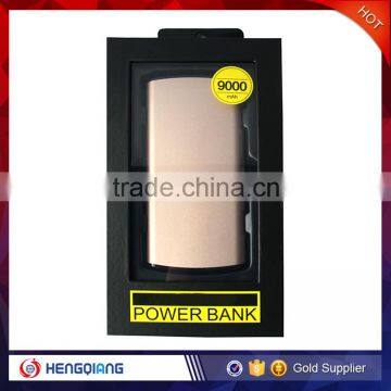 Alibaba cheap bulk buy power bank 9000mah 5v 2.1a oem power bank quick charge power bank 9000mah