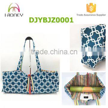 Fashion yoga mat bag, canvas material, available for extra thickn/long yoga mats