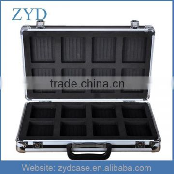 Black Aluminum Marble And Granite Stone Display Case Stone Display Suicase ZYD- HZMsc033