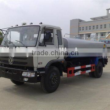 white color dongfeng 145 10000L cheap Water Truck for sale