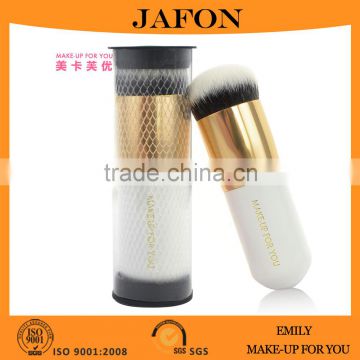 2016 new short handle wholesale makeup brushes round foundation brush                        
                                                Quality Choice