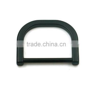 Wholesale zinc alloy black dring for 30mm webbing strap