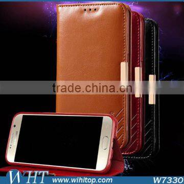 Wallet Case for Samsung Galaxy S7, Genuine Leather Case for Samsung S7 Quality Choice photo-6
