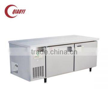 QIAOYI two door meat freezer Counter