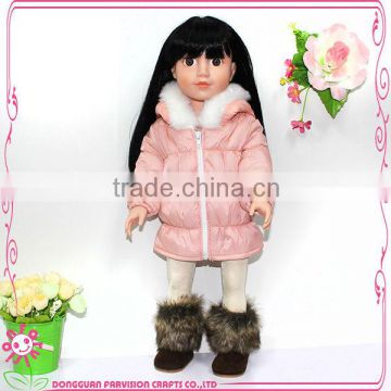 Doll clothes sale hot pink animal print fur trim doll jacket