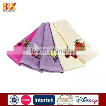 china factory promotional cheap kitchen towels embroideried cotton kitchen towel