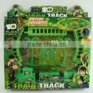 B/O BEN10 RAILWAY TRAIN TRACK PLAYSET