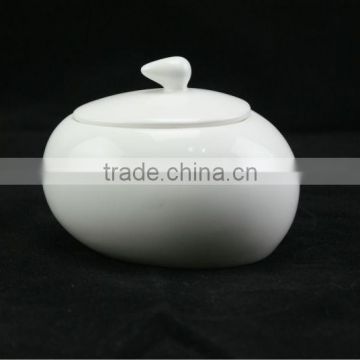 white body crockery porcelain bone china kitchen china manufacture sugar creamer pot