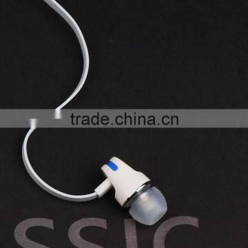 Mobile Phones Used Flat Wire Shenzhen Earphone With Mic photo-3