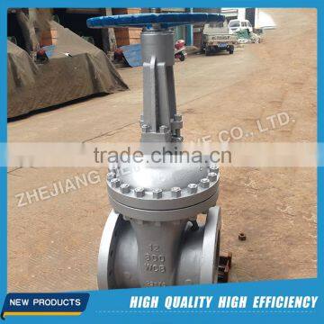 12 Inch industrial carbon steel gate valve with handwheel