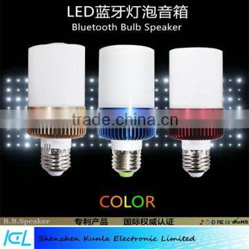 Wholesale Light Music Bulb Lamp bluetooth led lamp speaker