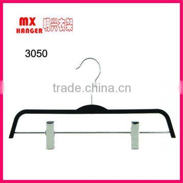 high quality plastic pants hanger ,pp pant hangers,plastic pant hanger