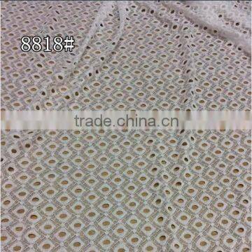 TH-8818 nylon polyester knitted lace fabric for evening dress material