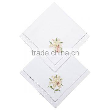 hand embroidery napkins