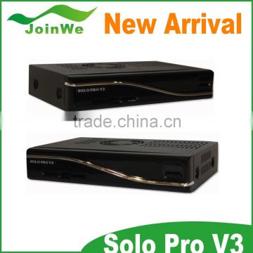 2016 last version Solo pro v3 Satellite Receiver Linux System Enigma2 more stable than solo pro v2 support Youtube IPTV