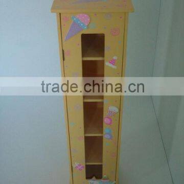 wooden birthday cabinet