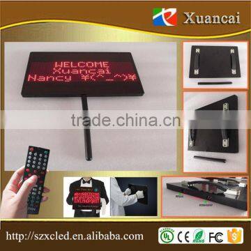 12x36cm/5"x15"inch Remote Cotrol+USB Acrylic+Aluminum Frame Material Print Logo Labeling LED Digital Placarding Guide Board Sign photo-5