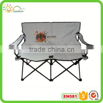 Folding Double Beach Chair Parts with OEM umbrella