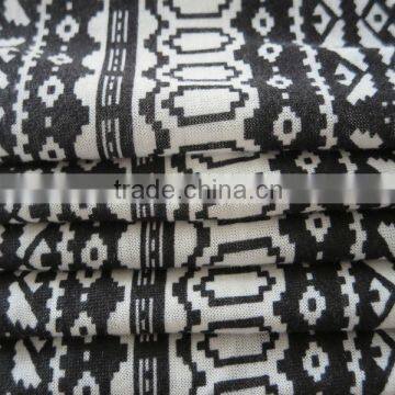 100% Polyester fashion design poly spun knitted fabric for dress