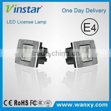 2015 New Car Accessaries for MB LED License Plate Lamp for W117 E-Mark Certificates Tail Light Replacement Led Light