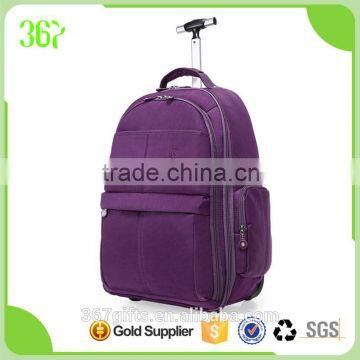Waterproof Nylon Backpack Outdoor Bag School Trolley Bag With Many Pockets photo-3