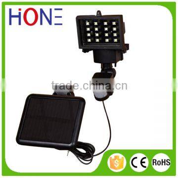 16 Led Solar Motion Sensor Security Light With pir Motion Sensor