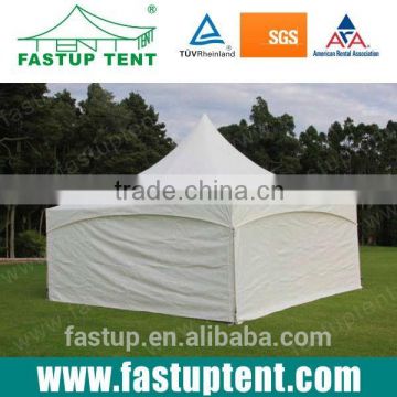 White 650g PVC Fabric Pinnacle Tent with PVC Sidewall