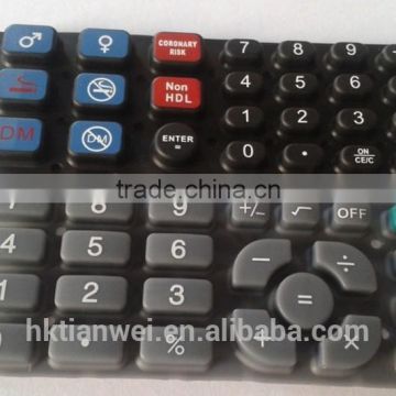 tv remote control key pad