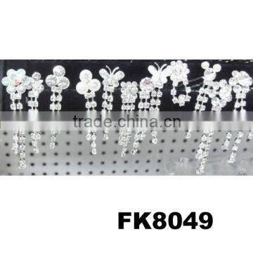 wedding hair accessories crystal bun hair pins wholesale