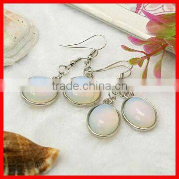 Opal Earrings(EJEW-E006-M1)