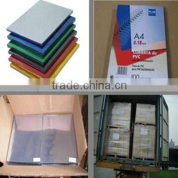 super clear PVC binding cover