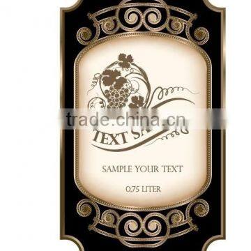 text sample whisky label