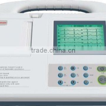 3 Channels ECG Machine --- medical equipment for hospital (From Guangzhou)