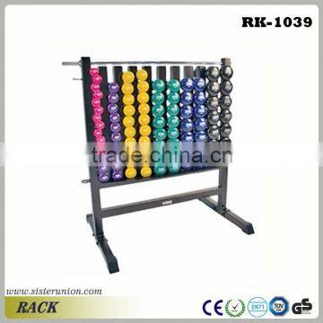 Neoprene Dumbbell Gym Equipment Safty Rack