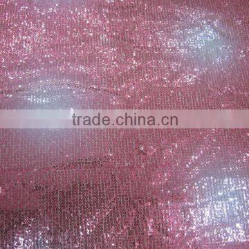 new 3mm paillette sequin embroidery sunrise printing mesh fabric for dress