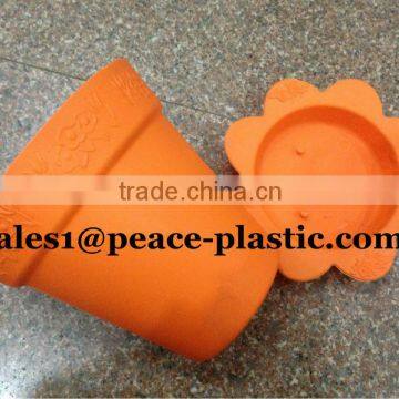 plastic flower pot