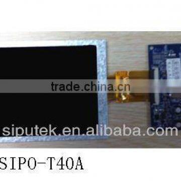 2013 popular 4inch color TFT-LCD display Module with White Edge