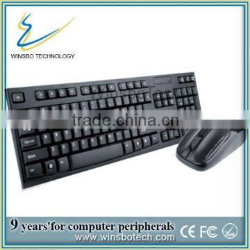 2.4 G W Wireless keyboard mouse for universal computer and laptop