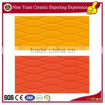 Foshan yellow modern 3d wall tiles